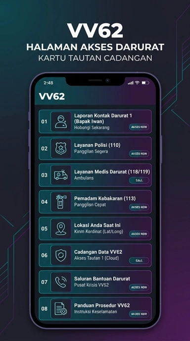 Tampilan link alternatif vv62