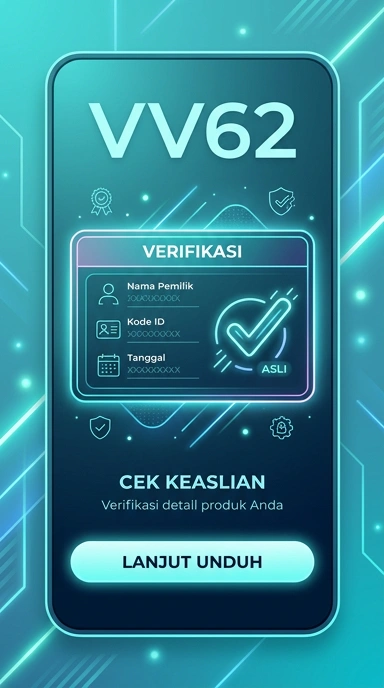 Tampilan kanal resmi vv62